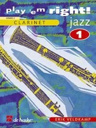 Play 'em Right - Jazz 1 for Clarinet by Veldkamp published by Dehaske